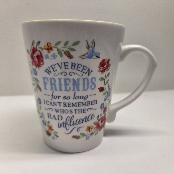 History and Heraldry Other - Stoneware Coffee Tea Mug "Special Friend" History And Heraldry Yellow Interior